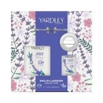 Yardley English Lavender Talc & Soap Talc 200g + Soap 100g + Dusting puff Set
