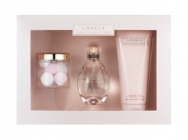 Sarah Jessica Parker Lovely 100ml EDP + 200ml Body Lotion + 100gr Bath Pearls