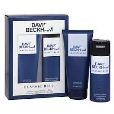 David Beckham Classic Blue Body Spray + Body Wash