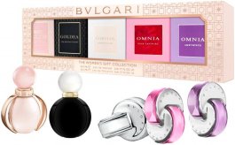 Bulgari (L) Mini Gift Set 5X5mlRose Goldea,Roman Night Omnia Crys.Sapp.Ameth