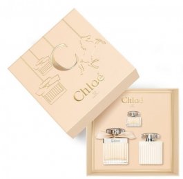 Chloe Signature 75ml EDT + 100ml B/L+5ml Spray