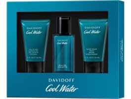 Cool Water 40ml + Shower Gel + Aftershave Balm