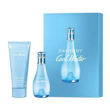 Davidoff Cool Water Woman Giftset Edt Spray 30ml/Body Lotion 75ml