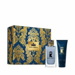 K by Dolce & Gabbana 100ml EDT Spray + 50ml Shower Gel + EDT 10ml Mini