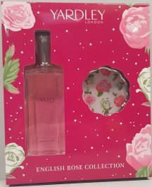 Yardley English Rose 125ml EDT + Compact Mirror