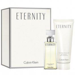 Calvin Klein Eternity (L) 30ml EDP Spray + 100ml Shower Gel