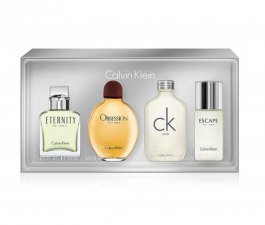 Calvin Klein (M) Mini 4 x 15ml EDT Eternity + EDT Obsession + EDT CK One + EDT Escape