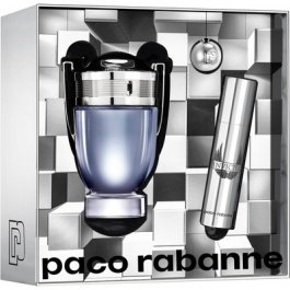 Paco Rabanne Invictus 50ml +10ml Set+Key Ring