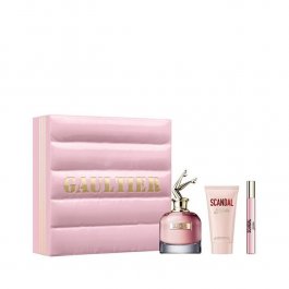 Jean Paul Gaultier (L) Scandal 80ml EDP + 75ml Body Lotion + 10ml EDP Mini