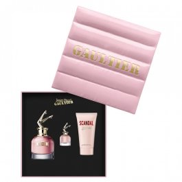 Jean Paul Gaultier (L) Scandal 50ml EDP + 75ml Body Lotion + 6ml EDP Mini