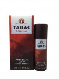 Tabac 100ml Aftershave Lotion + Shaving Foam