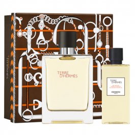 Terre D'Hermes 100ml EDT Spray + 80ml Shower Gel