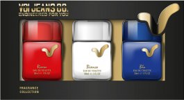 Voi Jeans 3x30ml EDT(blue,white,red)gift set