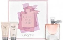 Lancome La Vie Est Belle 50ml EDP+50ml Body Lotion+50ml Shower Gel