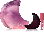 Ghost Deep Nights 10ml EDT Mini + 1.5ml Dusky Rose Lip Gloss
